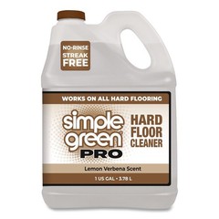Simple Green 505128 1 gal Pro Hard Floor Cleaner – Lemon Verbena (4/Carton) New