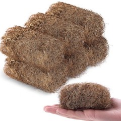 6 Pcs 0.7 oz Fine Grade 0000 Soft Rustproof Brass Bronze Copper Wool Pads Set