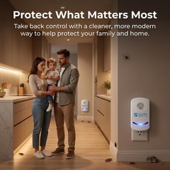 T-24, Ultrasonic Pest Repeller Wall Plug-in Most Effective Than White