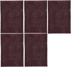 Lot of 5 Red Scuff Pads Scotch Brite Brand