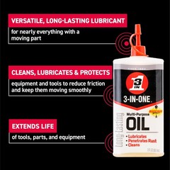Multi Purpose Machine Lubricant Drip Oil for Automotive Home and Shop Use
