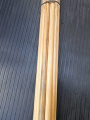 Threaded End Wood Broom Handle, 15/16″ Dia x 60″ L BWK122 Boardwalk LOT OF 12