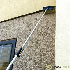 DOCA Scrub Brush Attachment for Long Handle Head Only – No Pole, Yellow