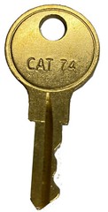 Bobrick CAT-74 Paper Towel, Toilet Tissue & Liquid Soap Dispenser Key (10/pk.)