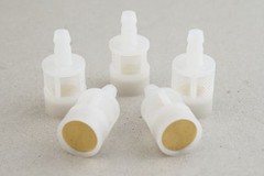 5 White Nylon Weighted Pressure Washer Chemical Strainer w/out Check Valve 3/8″