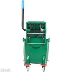 Industrial Lavex Janitorial Green 36 Quart Mop Bucket & Wringer Combo + $5 bonus