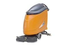 Taski Swingo 1650 Floor Scrubber W/ 4 Batteries and Charger