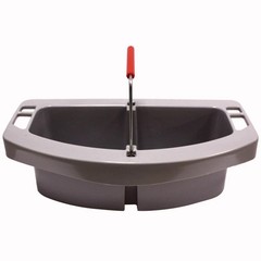 Rubbermaid Commercial 2649GRA 2-Comp. 16″ x 9″ x 5″ Maid Caddy – Gray New