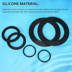 12 Pieces 25076RP Washer and Ring Kit for 1 1/2 inch Fittings, 25076RP Large …