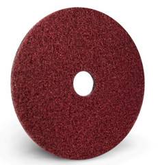 Americo Manufacturing 442108 Black Diamond 400 Grit Heavy Duty Floor Pads 8″ Red