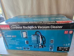 Makita XCV18ZX Cordless Backpack Vacuum Cleaner HEPA Bagged 18V 36V