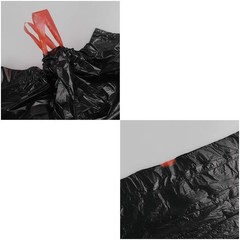 8 Gallon Drawstring Trash Bags, Black Kitchen Garbage Bag with Drawstring, 20…