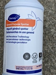 11 Diversey 904192 General Purpose Carpet Spot Percolator Remover pack set 32Oz