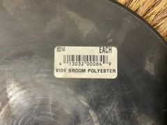 New Minuteman / Power Boss # 6514 Side Broom, Polyester