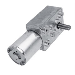 Kodrily DC Motor 12V, 100RPM Reversible Worm Geared Metal Gear Motor,…