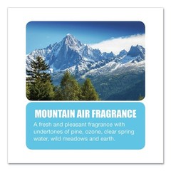 Big D Industries 623CT Diamond 3D Urinal Screen – Mountain Air, BL (6 PK/CT) New