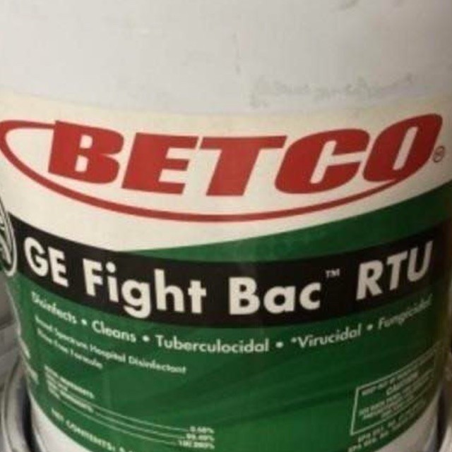 Betco GE Fight Bac RTU Disinfectant Fresh 5 Gallon Pail (3900500)