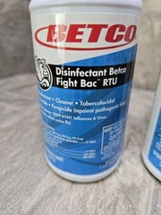 Betco Fight-Bac RTU Disinfectant 311 Cleaner, 32oz Pack of 3
