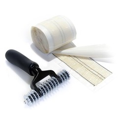 Vironix Carpet Patch Repair Kit with 5-Inch Star Wheel Seam Silver & Black