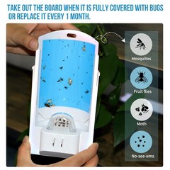 OSVDO Trap Refills, Flying Insect Refill Kit NO 4 x white