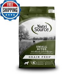 Nutrisource Grain Woodlands Small Bites 15Lb