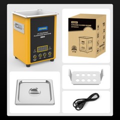 Ultrasonic Cleaning Machine Fuel Inector Cleaner Heating Adjusting Time 1.6L USA