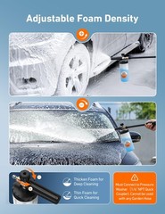 AstroAI Foam Cannon for 1 Liter, Orange Label, Without Nozzles
