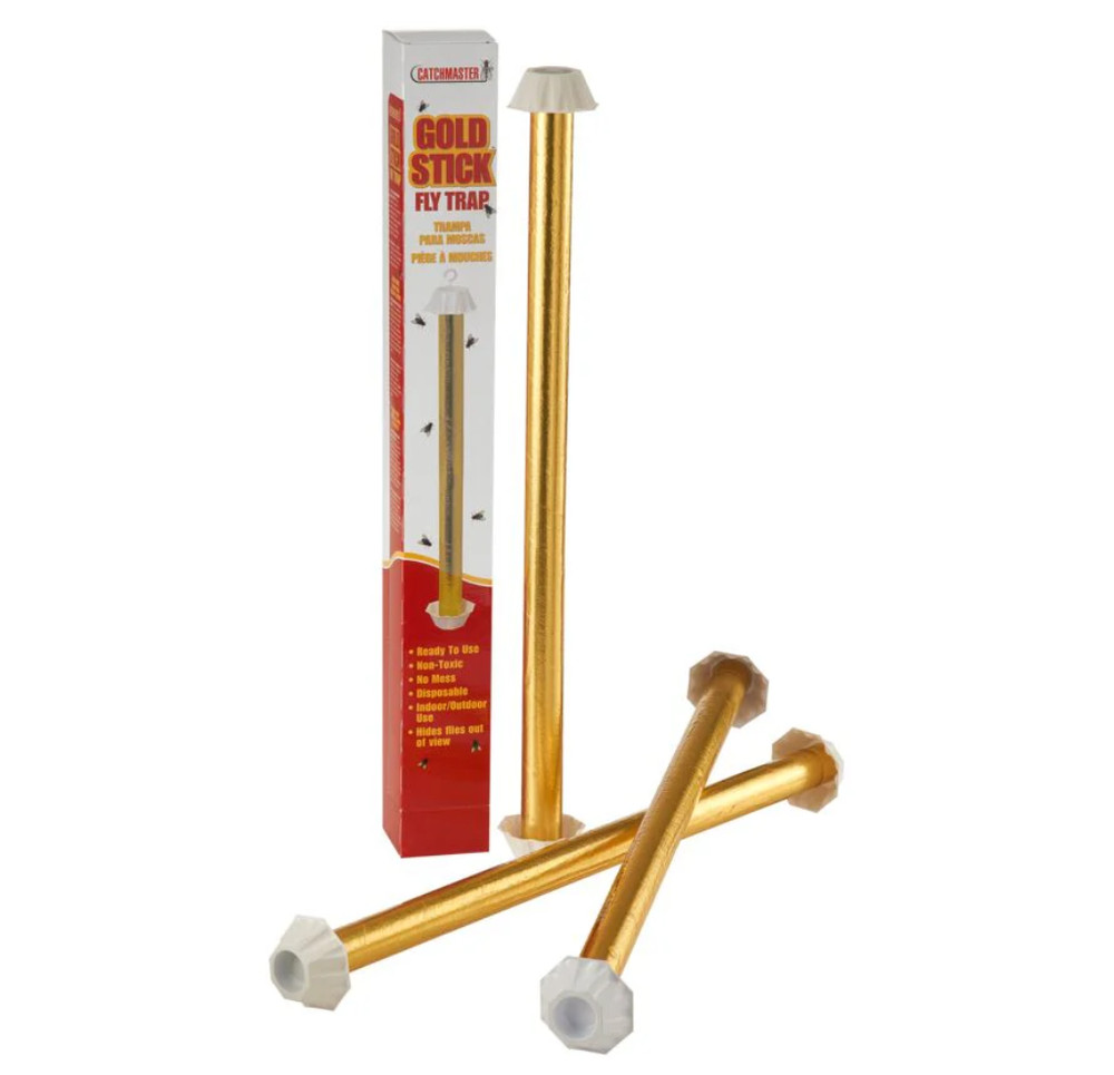 Catchmaster 24” Gold Stick Restaurant Fruit Fly Traps (New, 2 Pack!)