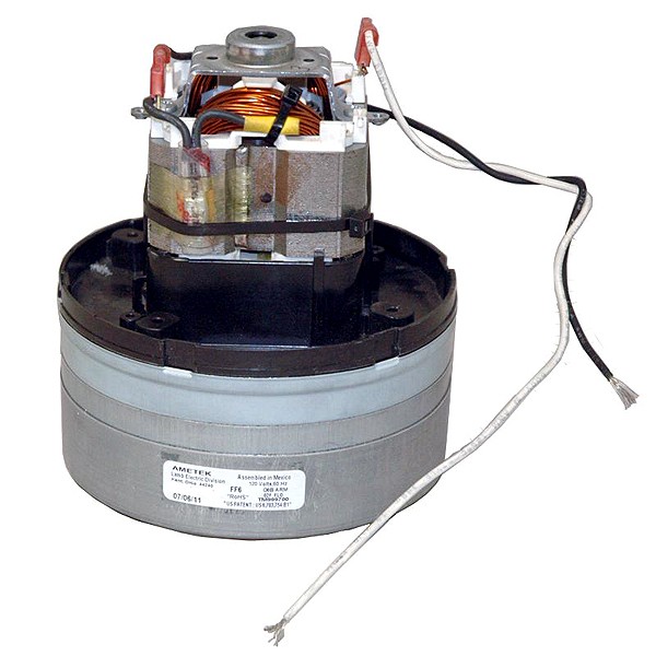 1 Ametek Part 122264-07 Motor Lamb 698 Peak Air Watts 2 Stage 120 Volt