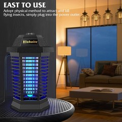 Klahaite Bug Zapper Outdoor Electric Mosquito Zapper Fly Zapper Indoor Fly