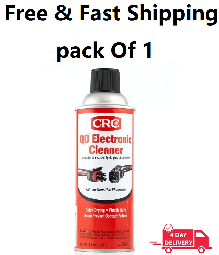 Electronic Contact Cleaner Spray Best Quick Drying Fix CRC QD Corrosion Debris11