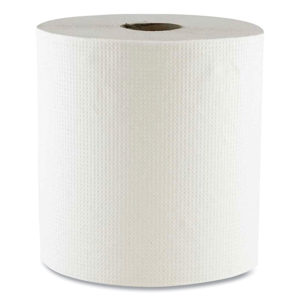 Boardwalk 700W 8″ x 700′ 1 Ply Hard Wound Towel – White (6/Carton) New