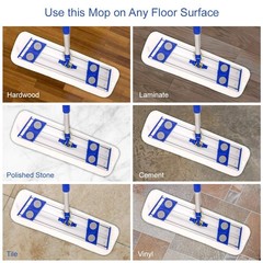 Arkwright Llc Arkwright Spray Mop Replacement Pads – Pack Of 12 Bulk Microfiber