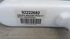 Ecolab 9″ Green Angle Broom Head with Universal 92222682