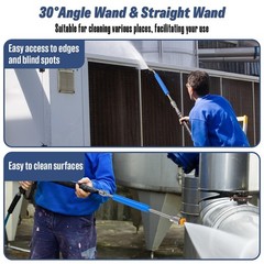 Pressure Washer Extension Wand, 17 Inch Stainless Steel Power Washer Wand wit…