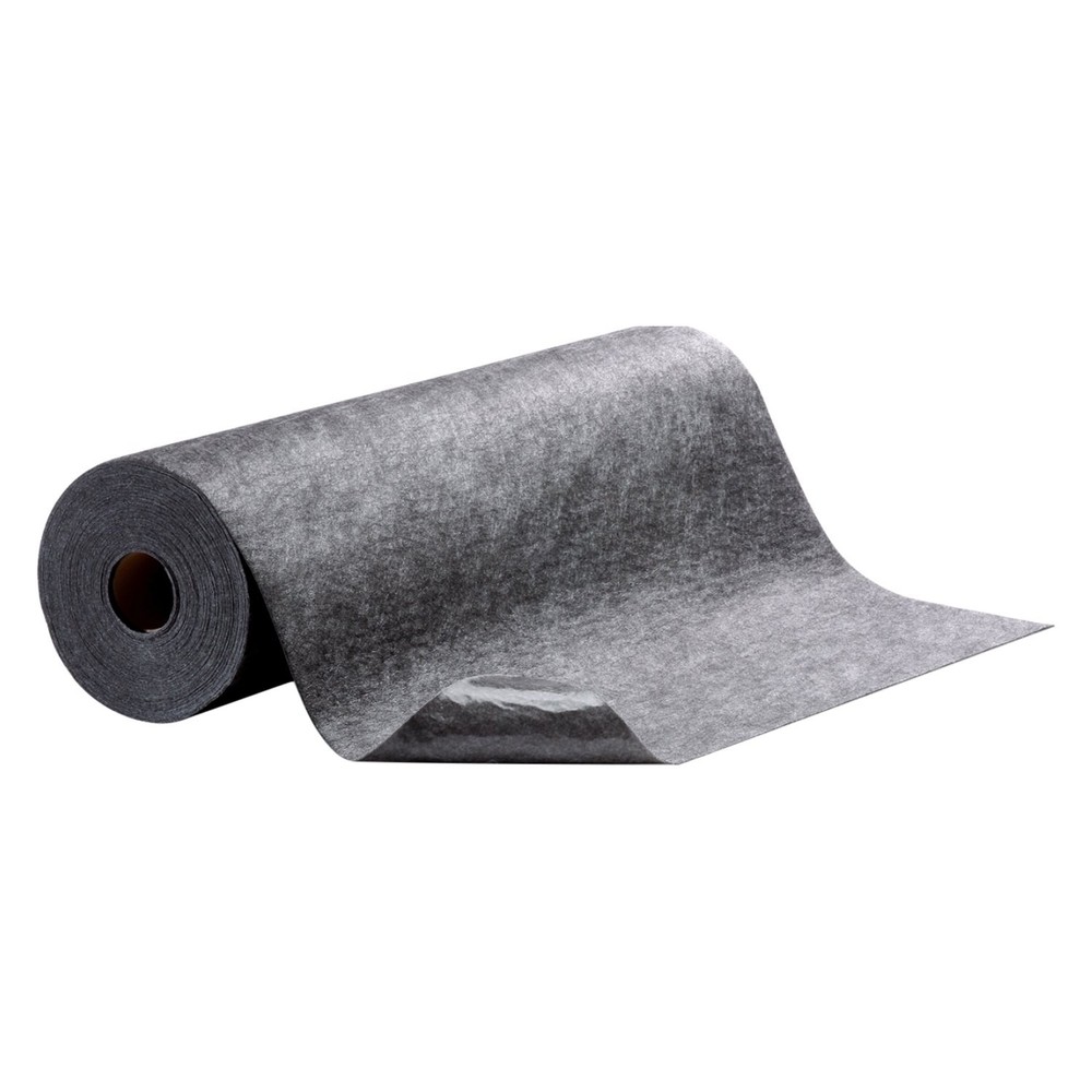 New Pig Grippy 100′ x 36″ Gray Adhesive-Backed Medium-Weight Absorbent Mat Roll
