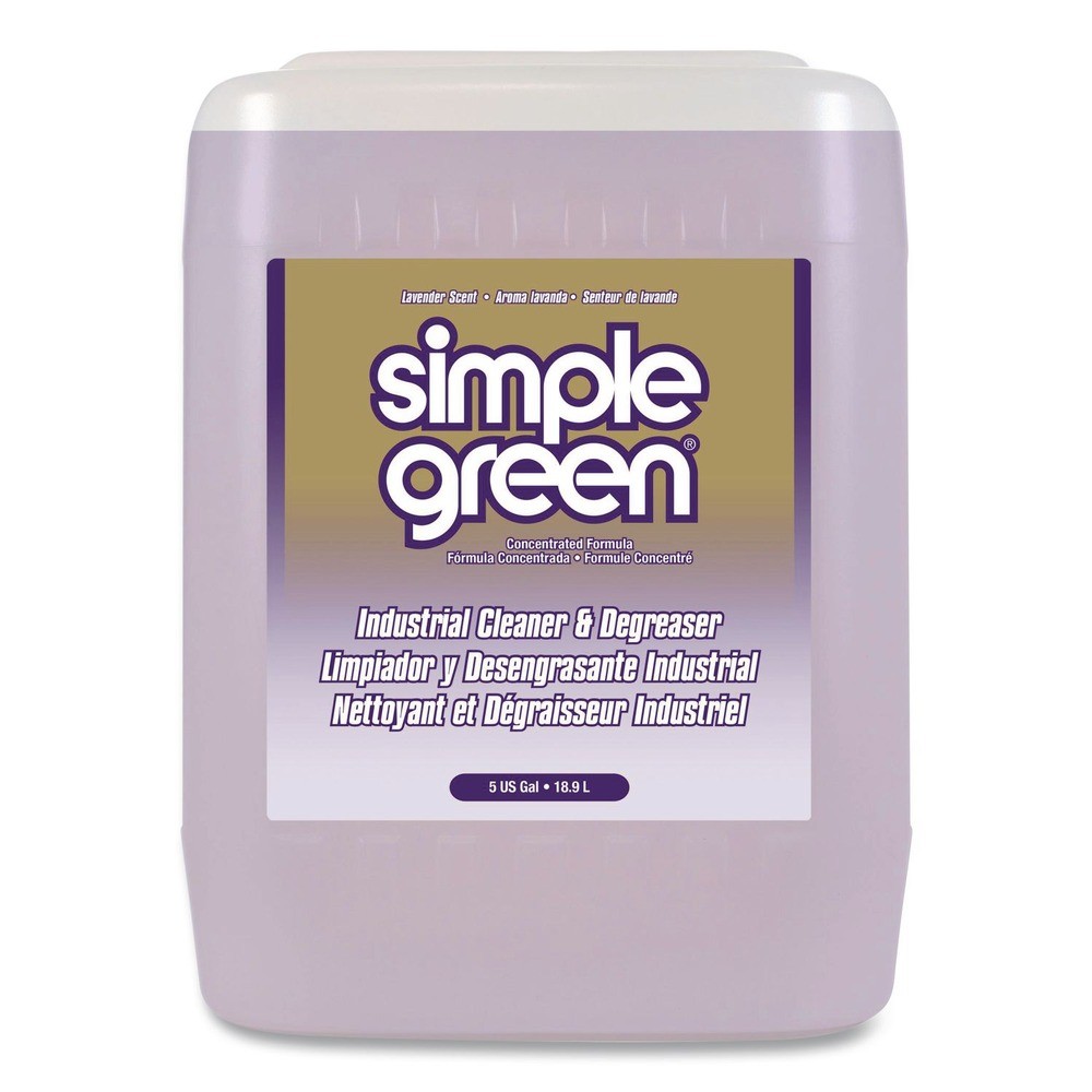 Simple Green 1600005 5 gal Industrial Cleaner and Degreaser – Lavender Scent New