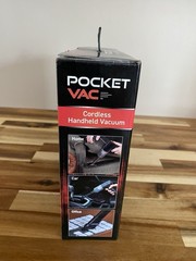 Pocket Vac Cordless 2-in-1 Handheld Vacuum & Blower USB Rechargeable Bagless