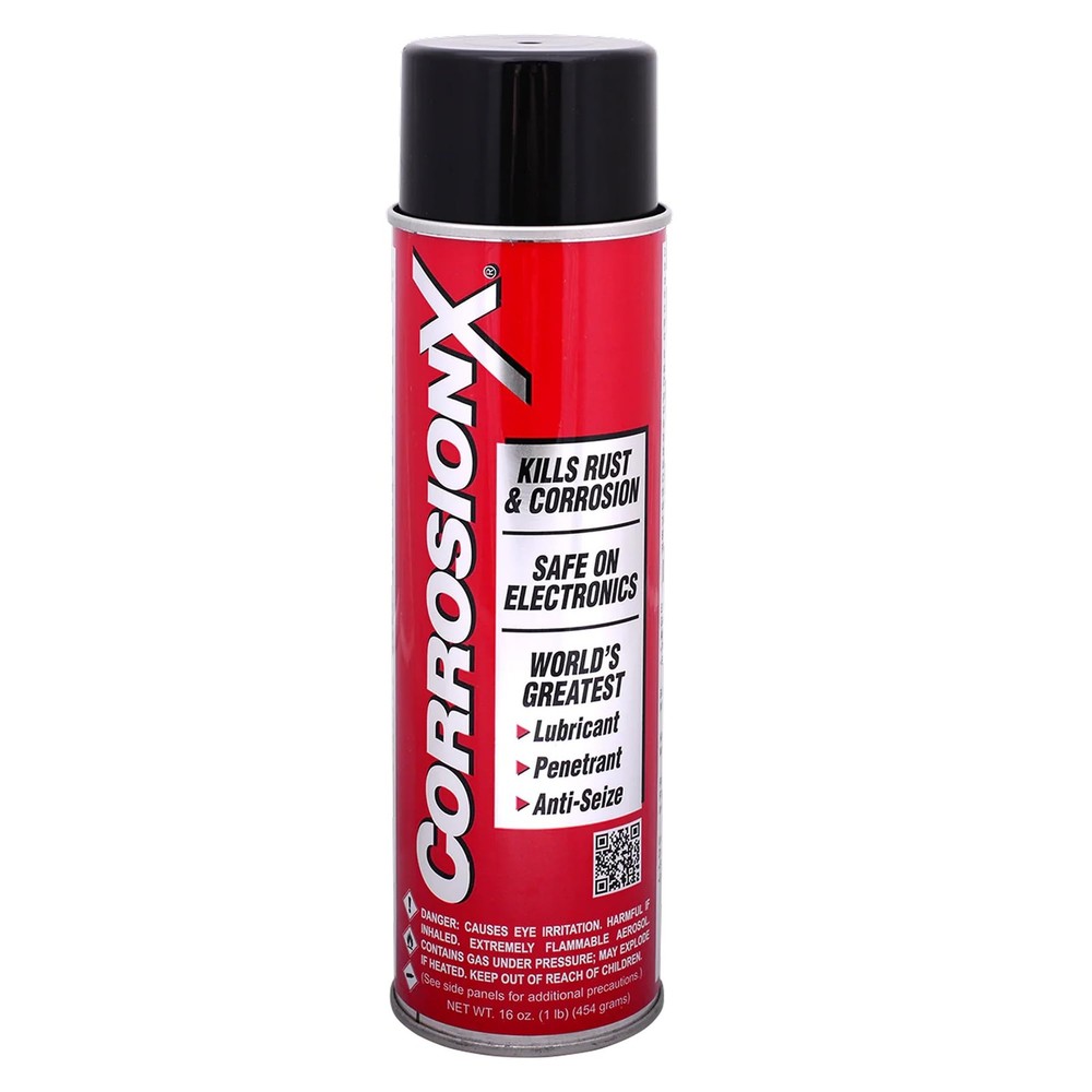 CorrosionX Rust Inhibitor 16oz Aerosol – Dielectric Protection for Marine,