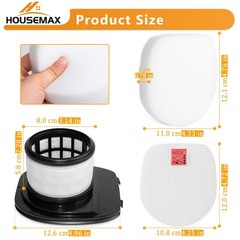 IX141 Filter Replacement for Shark Rocket Pet Pro Cordless Vacuum ix141-2+2