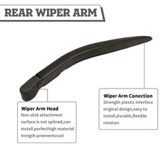 Rear Wiper Arm & Blade Kit, Exact-Fit Replacement for 2017-2023 GMC Acadia, O…