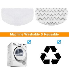 Jirmory 6 Pack Steam Mop Replacement Pads Compatible Bissell Powerfresh Steam