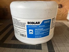 1 Bottles Ecolab 6101752 Aquanomic BioCare Solid Laundry Detergent 8 lbs