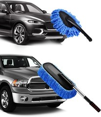 Car Duster Kit, 2 Pack Car Dust Brush Set with Micr Size: 2 PackColor: 2p-blue