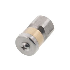 Erie Tools Rotating 1/4″ Sewer Jetter Nozzle for Drain Cleaning 4.5 Orifice