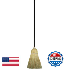 Genuine Joe 12001 Warehouse Broom – Heavy-Duty Industrial Sweeping Tool