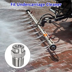 40° Surface Cleaner Tips 1/4″ NPT Stainless Steel Cleaner Pressure Nozzles 6 Pac