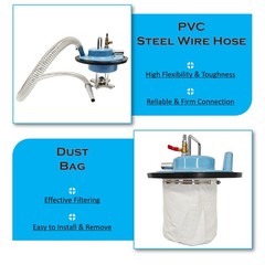 30L Pneumatic Vacuum Industrial Cleaner Iron Chip and Oil Absorber Collecter