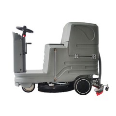 500X Automatic Battery-Powered Ride-On Floor Scrubber Machine,23.6 Brush