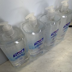 PURELL 501504CT 1.5 L Hand Sanitizer Refreshing Gel – Clean Scent (4) FREE SHIP